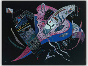 Reprodukcija Susikaupęs (1937) (Wassily Kandinsky), 40x35 cm цена и информация | Репродукции, картины | pigu.lt