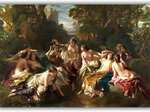 Reprodukcija Florinda (1853) (Franz Xaver Winterhalter), 30x40 cm