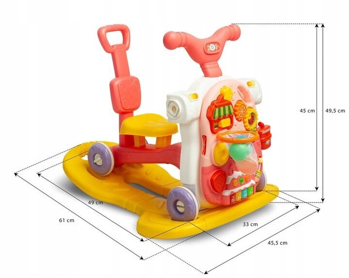 Edukacinis rinkinys Pusher Toyz 5in1 kaina ir informacija | Žaislai kūdikiams | pigu.lt