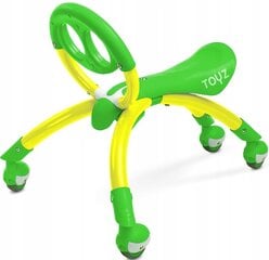Stumdukas Pusher ToyzBeetle 2in1, žalias/geltonas kaina ir informacija | Žaislai kūdikiams | pigu.lt