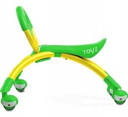 Многофункциональные ходунки Pusher ToyzBeetle 2в1, зелено-желтые цена и информация | Игрушки для малышей | pigu.lt