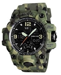 Мужские часы Skmei 1155BCMGN green camo цена и информация | Мужские часы | pigu.lt