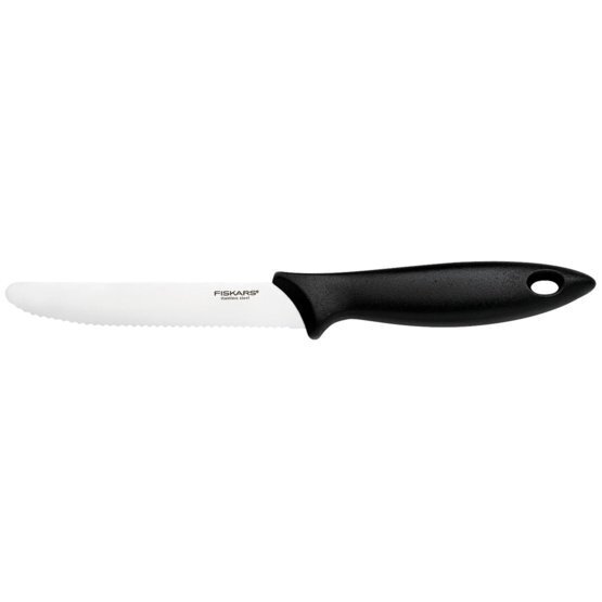 Fiskars Essential peilis, 12 cm цена и информация | Peiliai ir jų priedai | pigu.lt