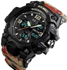 Мужские часы Skmei 1155BCMRD Black-Camo Red цена и информация | Мужские часы | pigu.lt