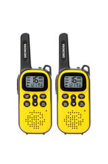 Рация Decross DC43, жёлтая (2.шт.компл.) цена и информация | Радиостанции, рации  | pigu.lt
