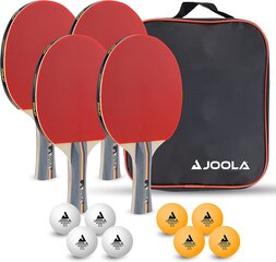 Набор ракеток для настольного тенниса JOOLA, 4 шт. цена и информация | Ракетки для настольного тенниса, чехлы и наборы | pigu.lt