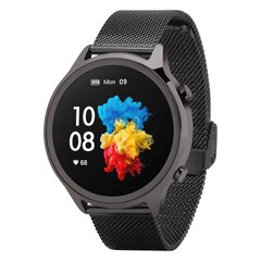 Garett Veronica Black Steel kaina ir informacija | Išmanieji laikrodžiai (smartwatch) | pigu.lt