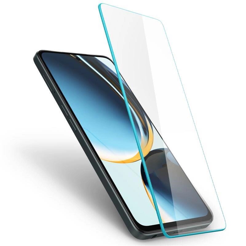 TEMPERED GLASS Spigen GLAS.TR SLIM 2-PACK ONEPLUS NORD CE 3 LITE 5G CLEAR цена и информация | Apsauginės plėvelės telefonams | pigu.lt