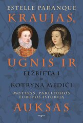 Kraujas, ugnis ir auksas. Elžbieta I ir Kotryna Mediči. Moterys, pakeitusios Europos istoriją цена и информация | Биографии, автобиогафии, мемуары | pigu.lt