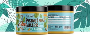 Žemės riešutų sviestas su kokosais OstroVit, 500g цена и информация | Соусы | pigu.lt