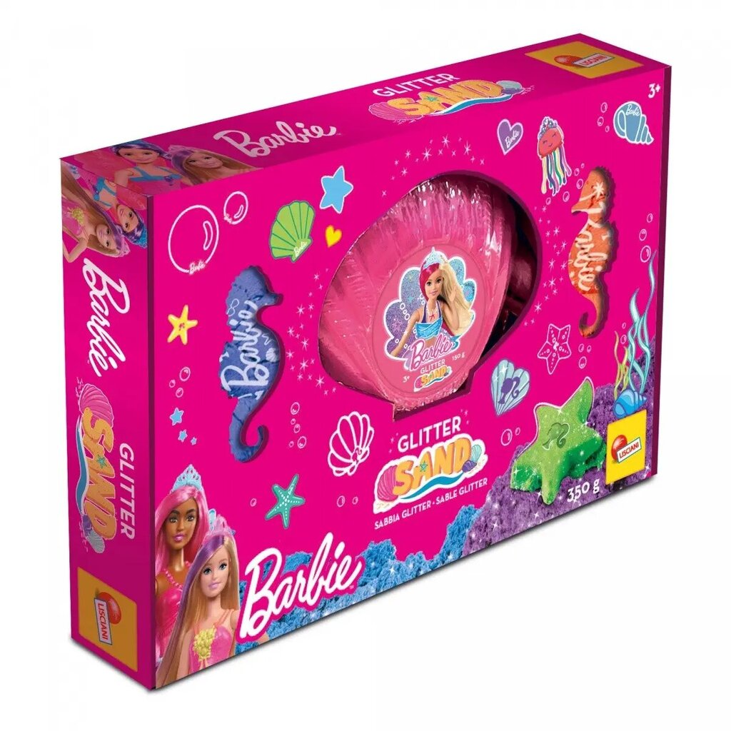 Kinetinio smėlio rinkinys Barbie kaina ir informacija | Lavinamieji žaislai | pigu.lt