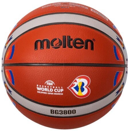Krepšinio kamuolys Molten B7G3800-M3P, 7 kaina ir informacija | Krepšinio kamuoliai | pigu.lt