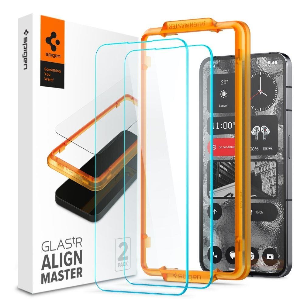 Spigen AlignMaster Nothing Phone 2 kaina ir informacija | Apsauginės plėvelės telefonams | pigu.lt