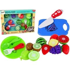Vaikiškas vaisių rinkinys Lean Toys kaina ir informacija | Žaislai mergaitėms | pigu.lt