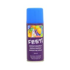 Festi Party Foam Spray 200ml - Mėlyna kaina ir informacija | Dekoracijos šventėms | pigu.lt