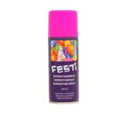 Festi Party Foam Spray 200ml - Violetinė цена и информация | Праздничные декорации | pigu.lt