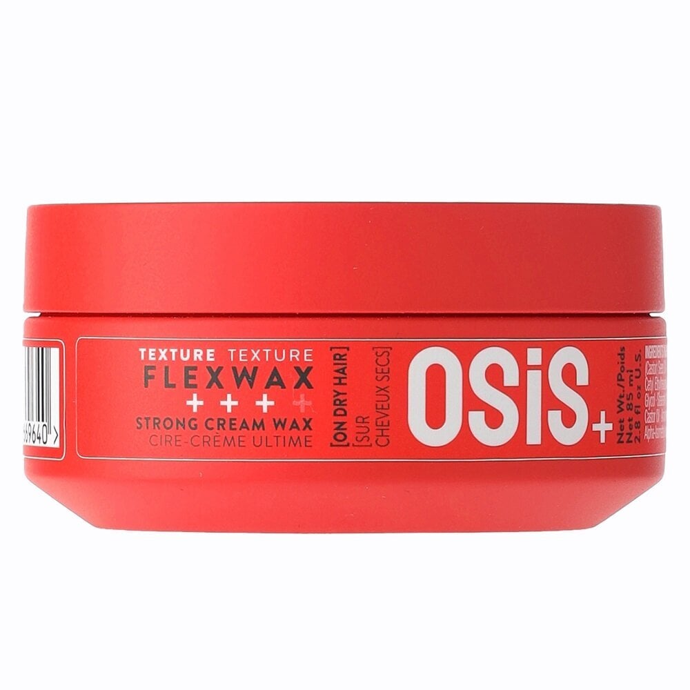 Itin stiprios fiksacijos kreminis vaškas Schwarzkopf Professional Osis+ Flexwax,50 ml цена и информация | Plaukų formavimo priemonės | pigu.lt