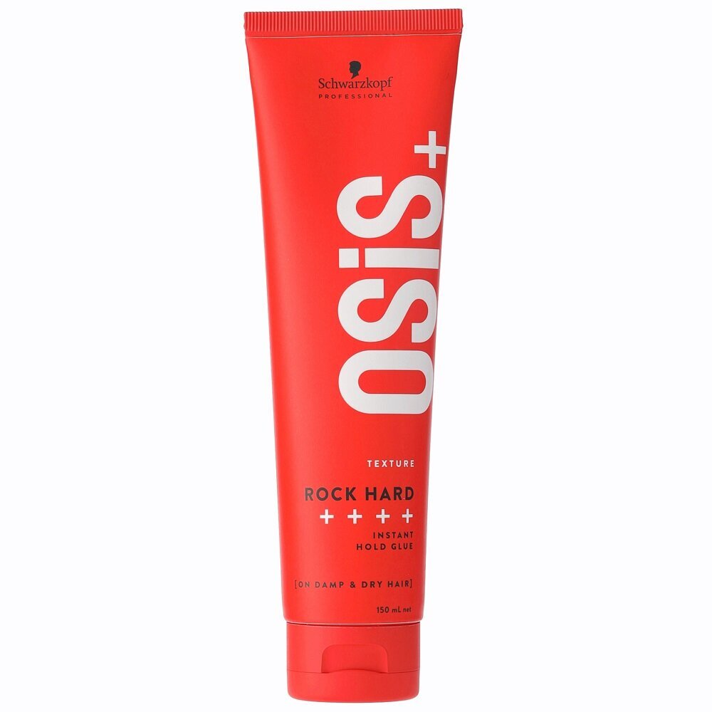 Momentinės fiksacijos plaukų klijai Schwarzkopf Professional Osis+ Rock Hard, 150 ml kaina ir informacija | Plaukų formavimo priemonės | pigu.lt