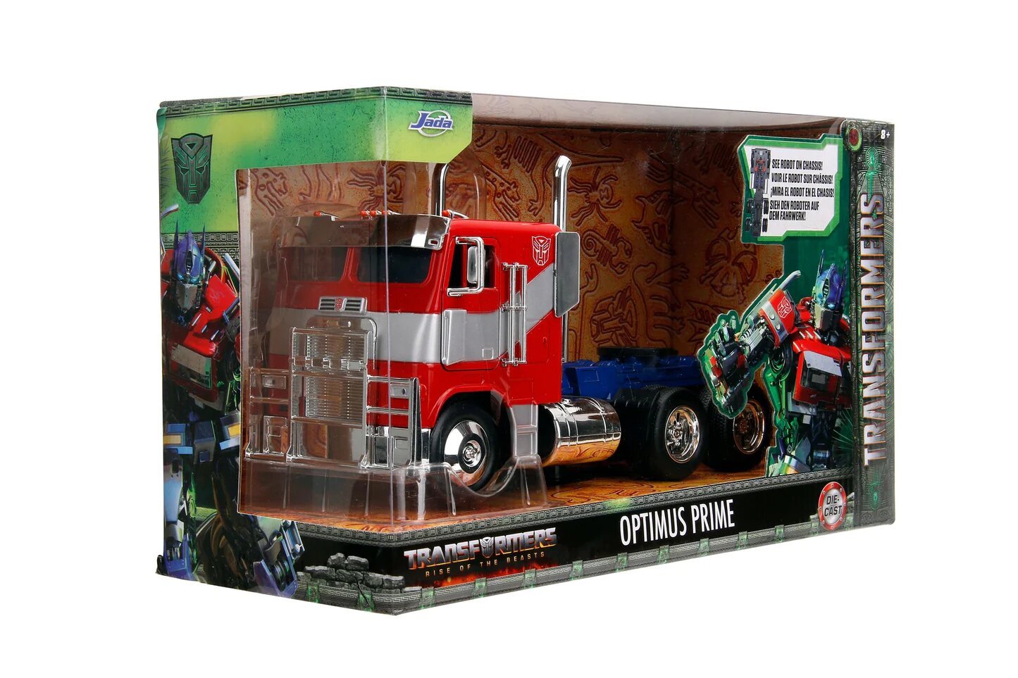 Transformeriai Sunkvežimis automobilis Jada Toys Optimus Prime kaina ir informacija | Žaislai berniukams | pigu.lt