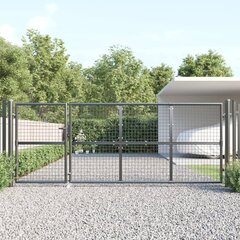 Tinkliniai sodo vartai vidaXL 350x175cm kaina ir informacija | Tvoros ir jų priedai | pigu.lt