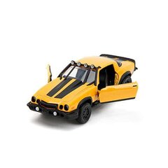 Automobilis Transformers Bumblebee Chevrolet Camaro 1977 Jada Toys kaina ir informacija | Žaislai berniukams | pigu.lt