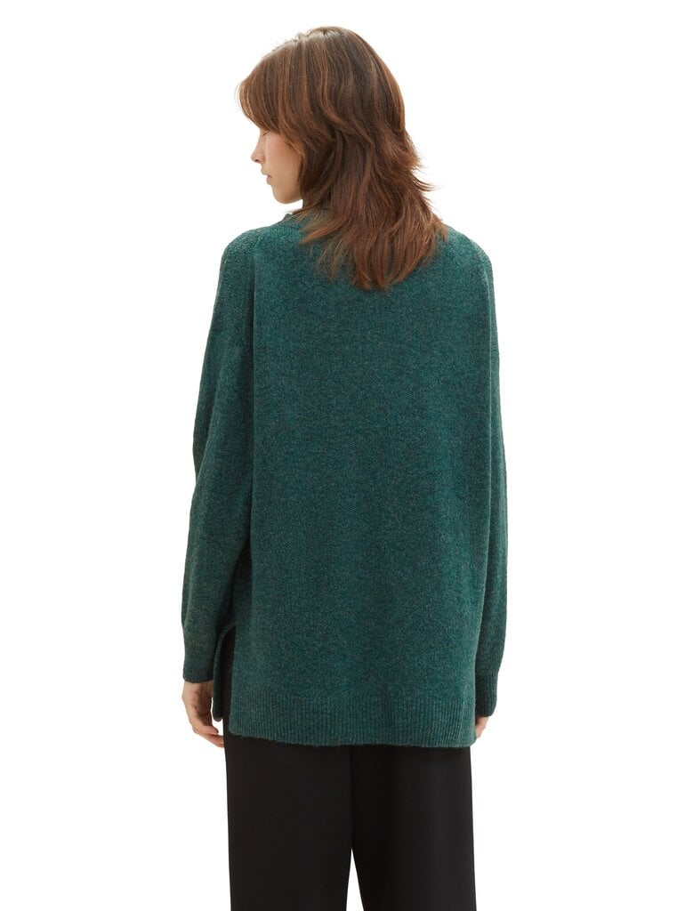 Tom Tailor moteriškas megztinis, tamsiai žalias цена и информация | Megztiniai moterims | pigu.lt