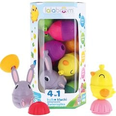 Sensoriniai gyvūnai Trefl Lalaboom Montessori 4-in-1, 24 vnt. цена и информация | Игрушки для малышей | pigu.lt