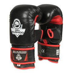 Перчатки боксерские для груши DBX Bushido ARB-727 M, натуральная кожа, черные цена и информация | Боевые искусства | pigu.lt