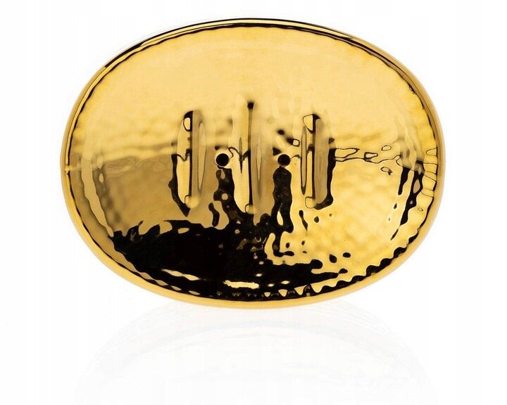 Lumi Gold vonios komplektas, 3 vnt. цена и информация | Vonios kambario aksesuarai | pigu.lt