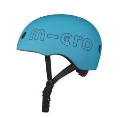 Šalmas Micro Ocean Blue, M (52-56cm), mėlynas kaina ir informacija | Šalmai | pigu.lt