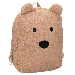 Vaikiška kuprinė Beige Bear Pret, smėlio цена и информация | Школьные рюкзаки, спортивные сумки | pigu.lt