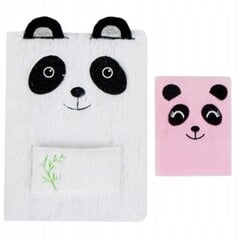 Pliušinis dienoraštis Starpak Plush Panda 482221, A5 цена и информация | Тетради и бумажные товары | pigu.lt