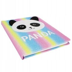 Užrašų knygelė Starpak Plush Rainbow Panda 481258, A5 kaina ir informacija | Sąsiuviniai ir popieriaus prekės | pigu.lt