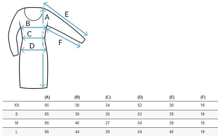 Akcija Moteriška suknelė Clara kaina ir informacija | Suknelės | pigu.lt