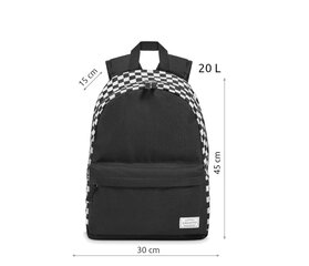 Kuprinė Stiler ZG766-51856, juoda цена и информация | Рюкзаки и сумки | pigu.lt