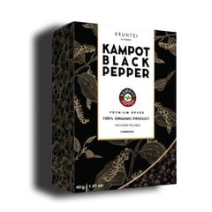 Juodieji kampoto pipirai Kampot, 40 gr kaina ir informacija | Prieskoniai, prieskonių rinkiniai | pigu.lt