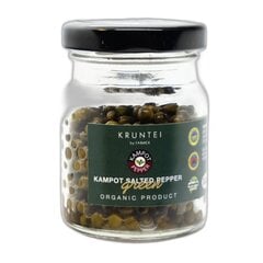 Šviežiai sūdyti kampoto pipirai grūdeliais Kampot Salted Pepper, 40 gr kaina ir informacija | Prieskoniai, prieskonių rinkiniai | pigu.lt