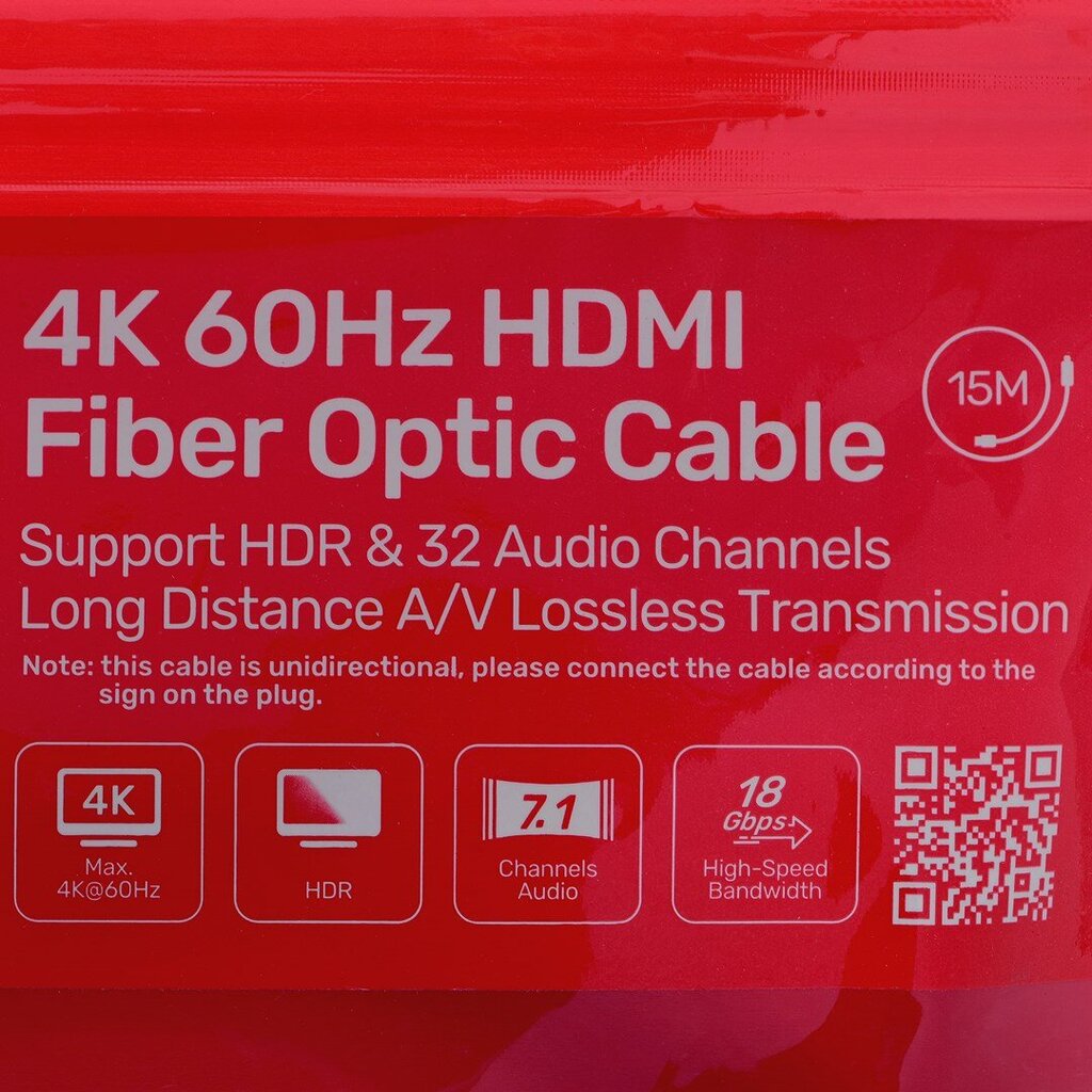 Unitek HDMI, 15 m kaina ir informacija | Kabeliai ir laidai | pigu.lt