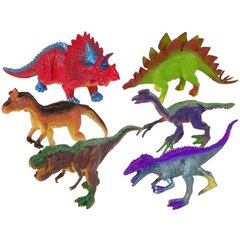 Figūrėlės Dinozaurai Lean Toys, 6 vnt. kaina ir informacija | Žaislai berniukams | pigu.lt