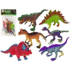 Figūrėlės Dinozaurai Lean Toys, 6 vnt. kaina ir informacija | Žaislai berniukams | pigu.lt