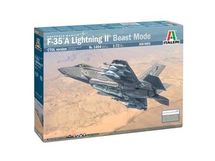 Konstruktorius Italeri F-35A Lightning II Beast Mode 1464 kaina ir informacija | Konstruktoriai ir kaladėlės | pigu.lt