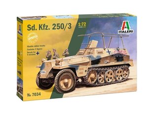 Surenkamas modelis Sd.Kfz. 250/3 Italeri, 7034 kaina ir informacija | Konstruktoriai ir kaladėlės | pigu.lt