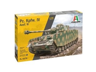 Pz.Kpfw.IV Ausf.H Italeri, 6578 kaina ir informacija | Konstruktoriai ir kaladėlės | pigu.lt