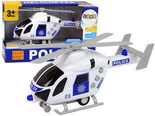 Gelbėjimo sraigtasparnis Lean Toys, baltas kaina ir informacija | Žaislai berniukams | pigu.lt