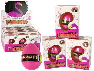 Augantis flamingo kiaušinis, 6 cm kaina ir informacija | Lavinamieji žaislai | pigu.lt