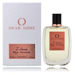 Парфюмированная вода для женщин Dear Rose I Love My Man EDP, 100 мл цена и информация | Женские духи | pigu.lt
