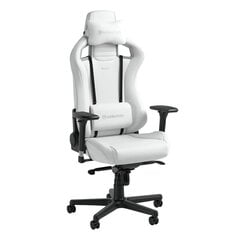 Žaidimų kėdė Noblechairs Epic Balta kaina ir informacija | Biuro kėdės | pigu.lt