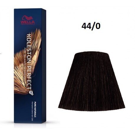 Plaukų dažai Wella Professionals Koleston Perfect Me+, 44/0 Medium Brown Intensive, 60 ml kaina ir informacija | Plaukų dažai | pigu.lt