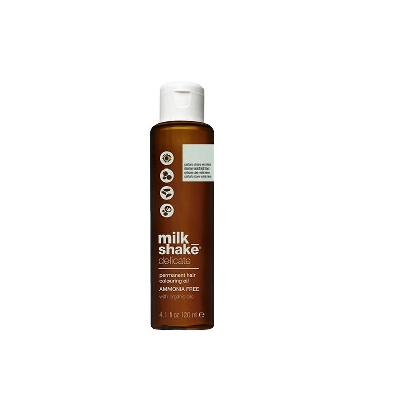 Plaukų dažai Milk Shake Delicate Permanent Hair Colouring Oil, 6 Chestnut, 120 ml kaina ir informacija | Plaukų dažai | pigu.lt