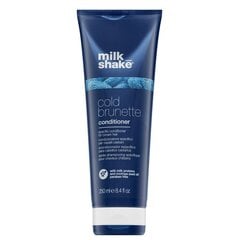 Plaukų kondicionierius MilkShake Cold Brunette Conditioner, rudiems plaukams, 250 ml kaina ir informacija | Balzamai, kondicionieriai | pigu.lt